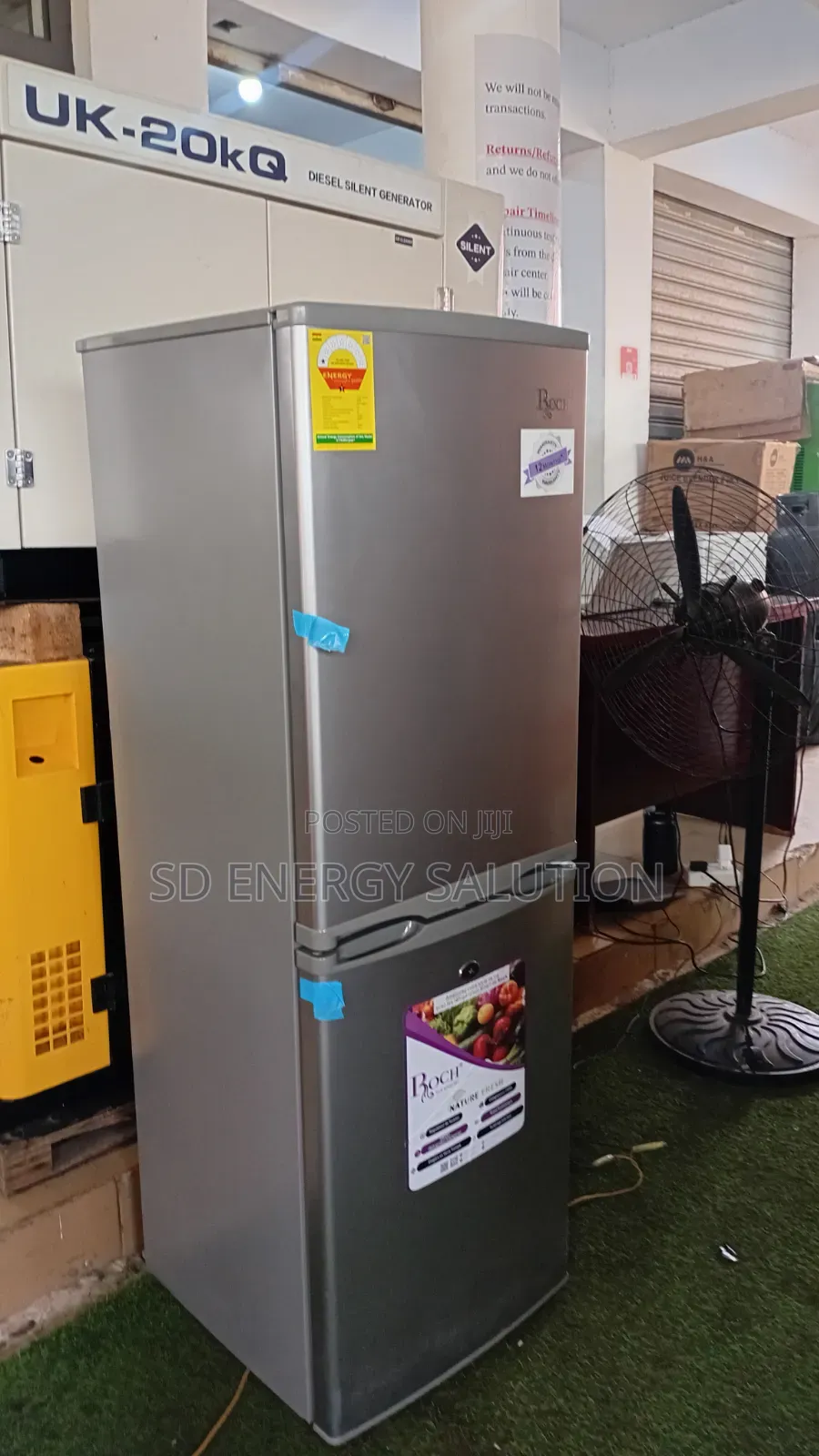Roch 147L Double Door Refrigerator – Premium Quality Fridge