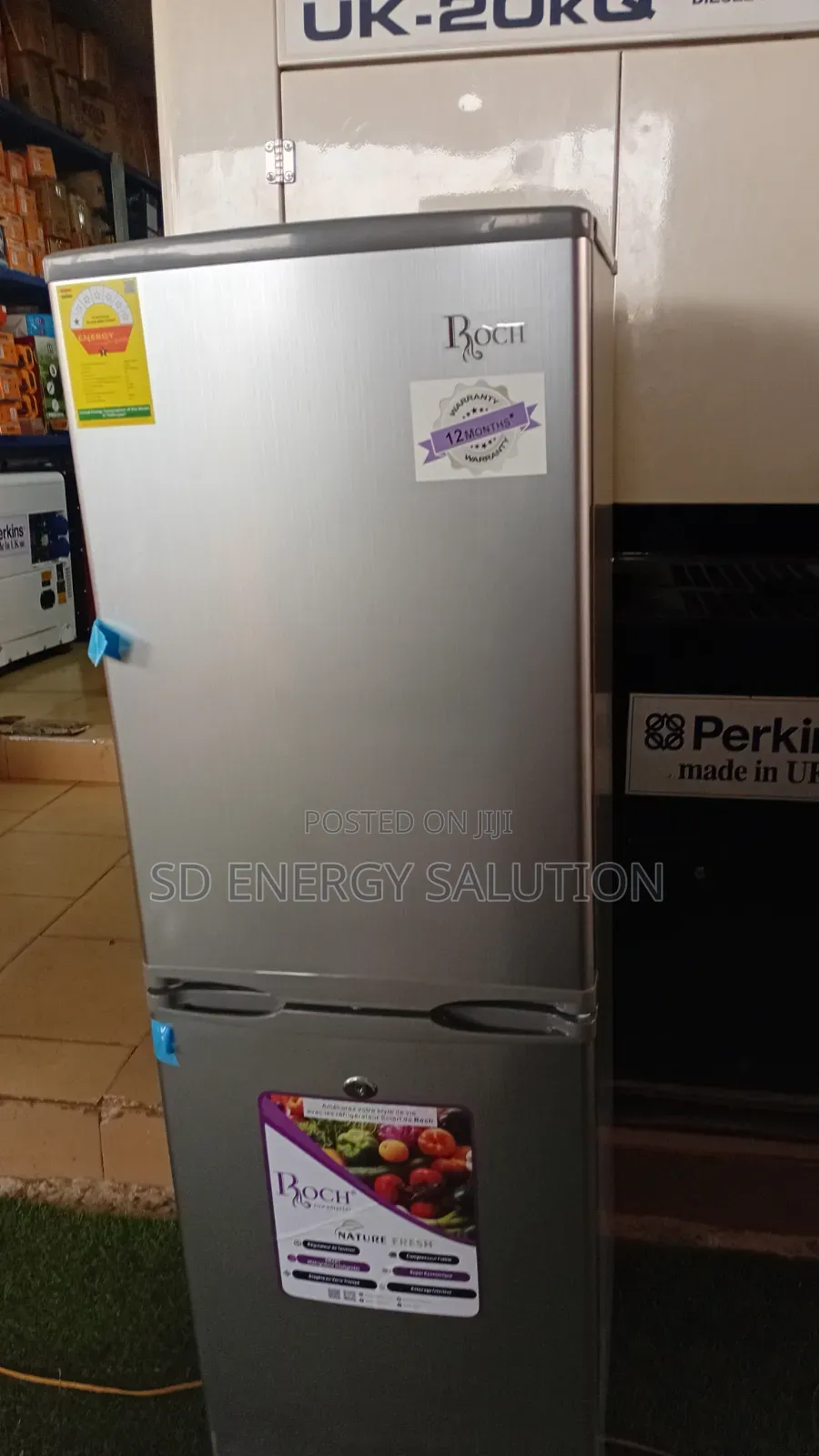 Roch 147L Double Door Refrigerator – Premium Quality Fridge
