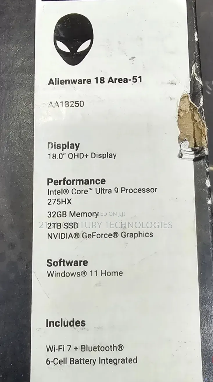 New Laptop Dell 32GB Intel Core Ultra 9 SSD 2T