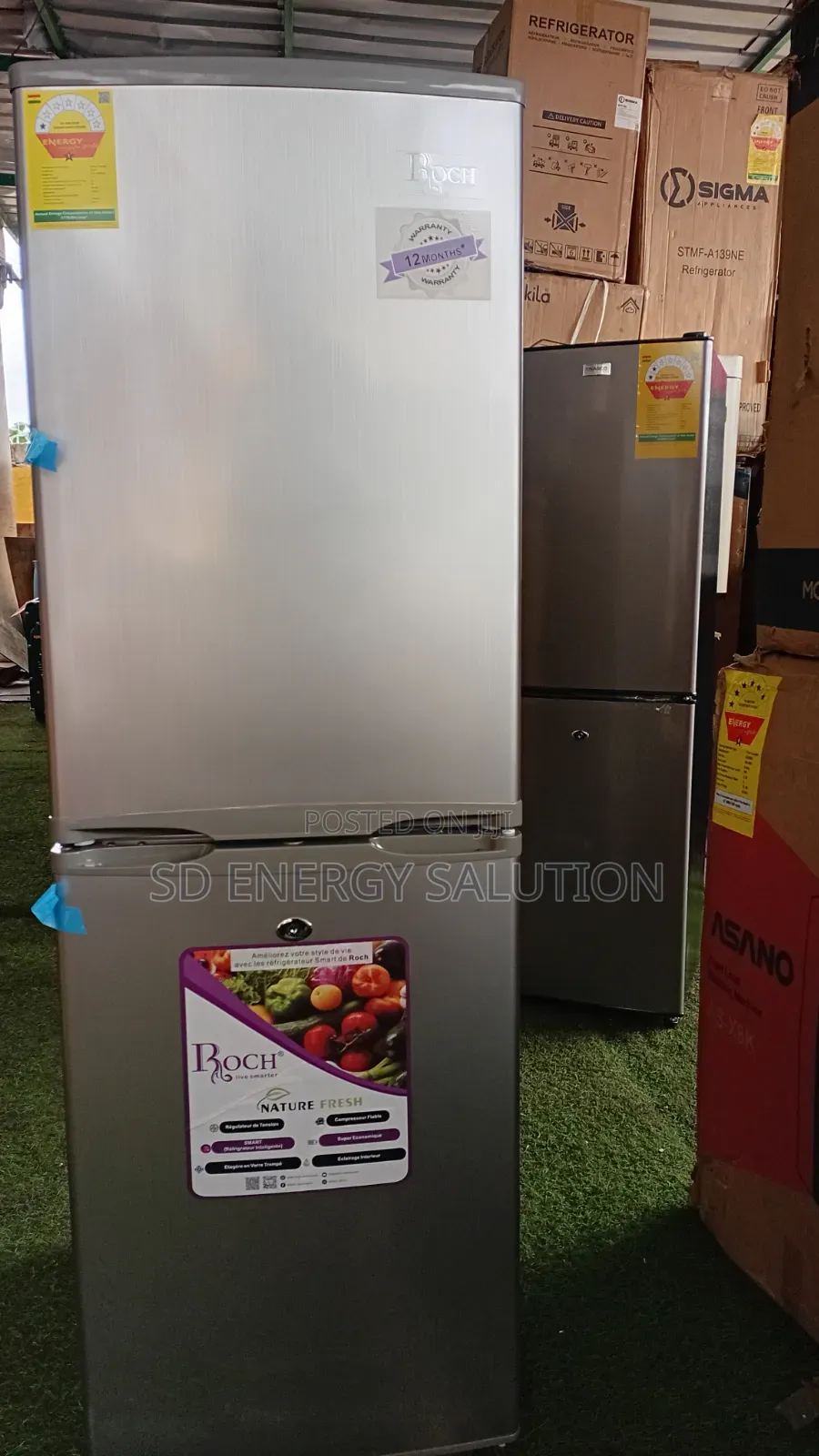 Roch 147 Liters Refrigerator – Reliable Home Appliance