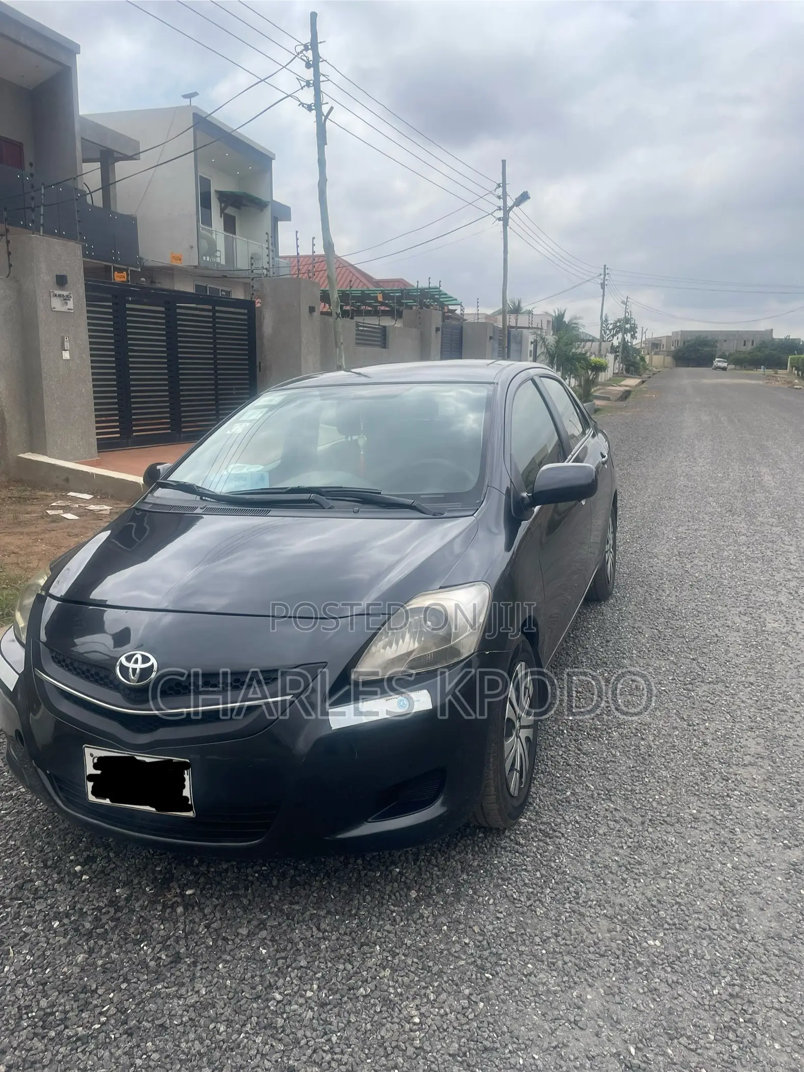 Toyota Yaris 2009 Black