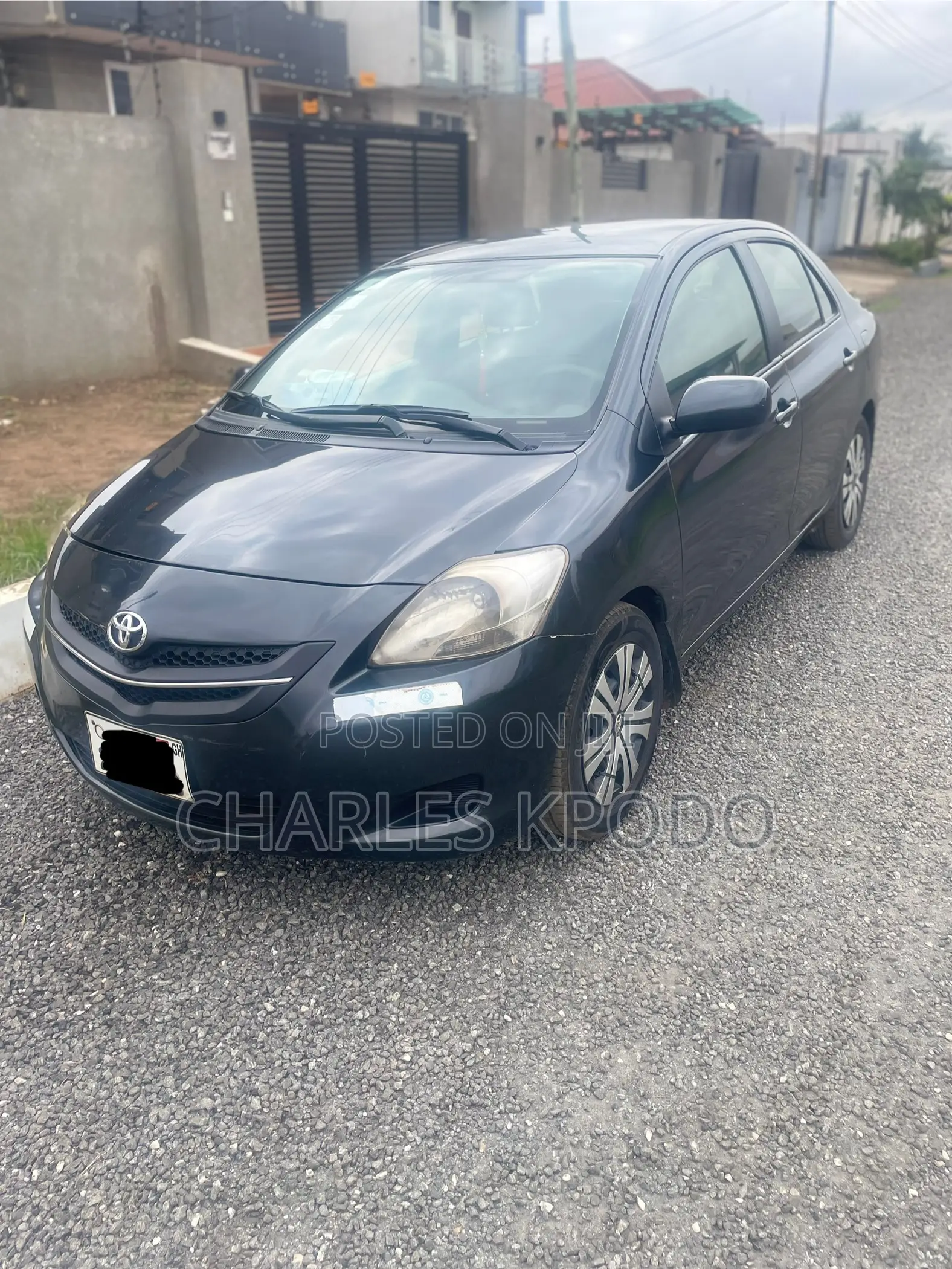 Toyota Yaris 2009 Black