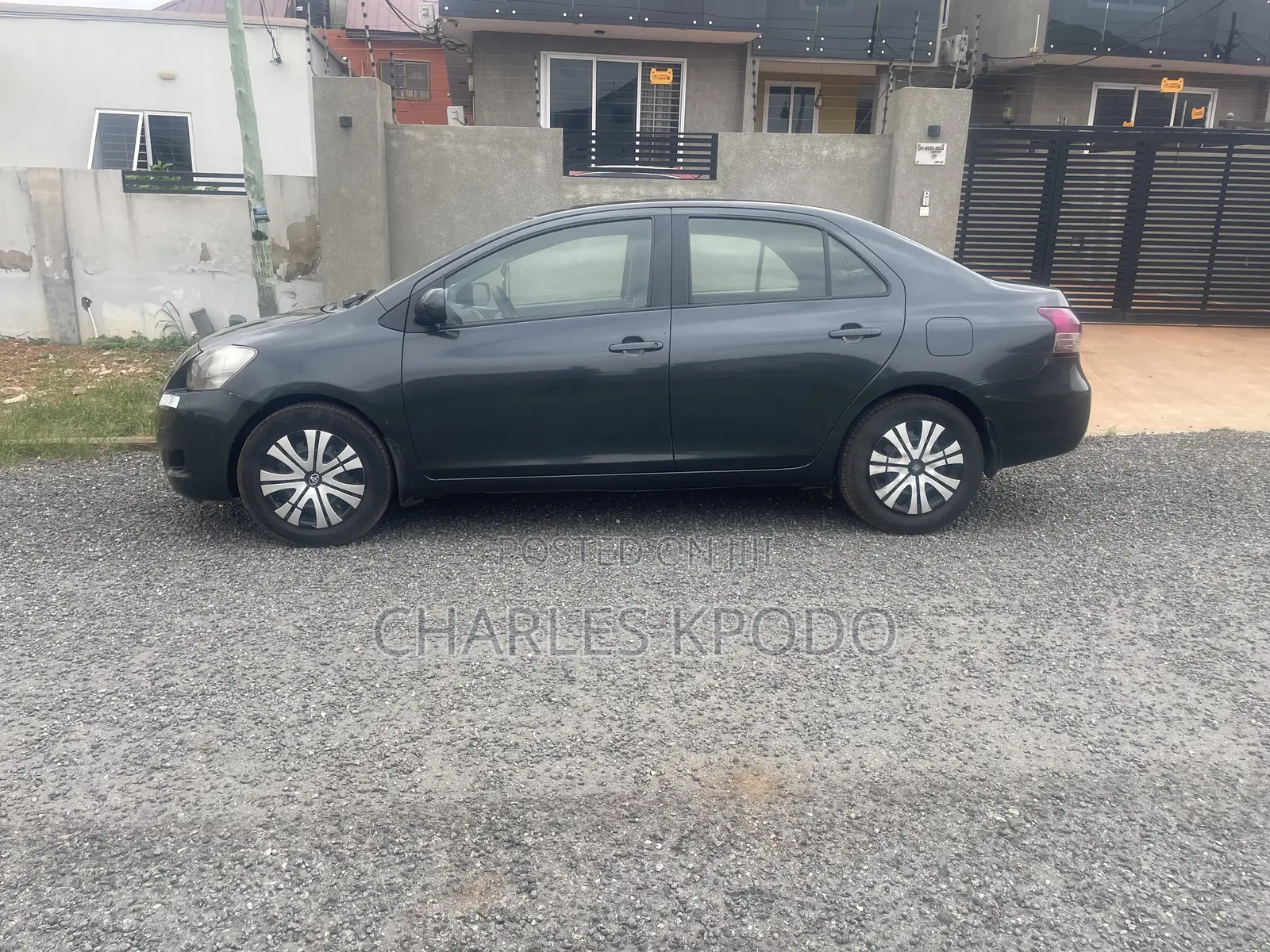 Toyota Yaris 2009 Black