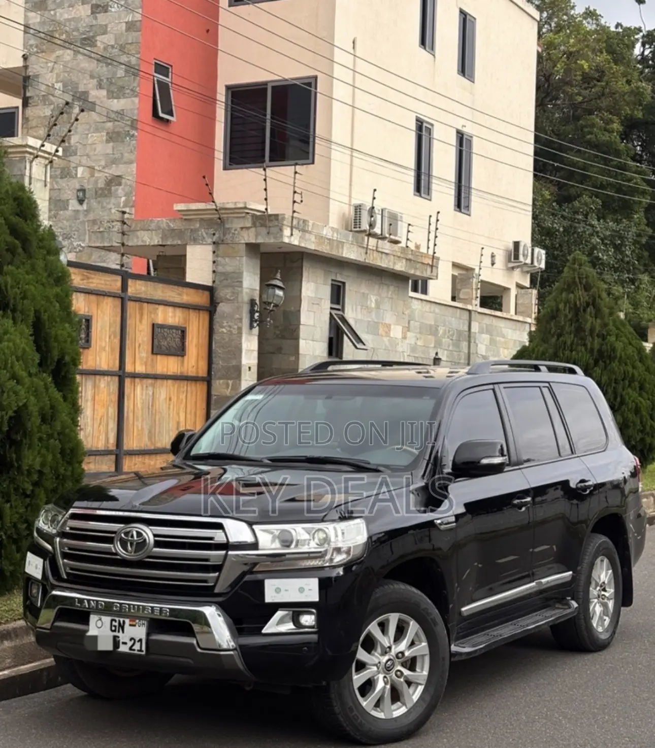 Toyota Land Cruiser 4.5 V8 GXR 2021 Black