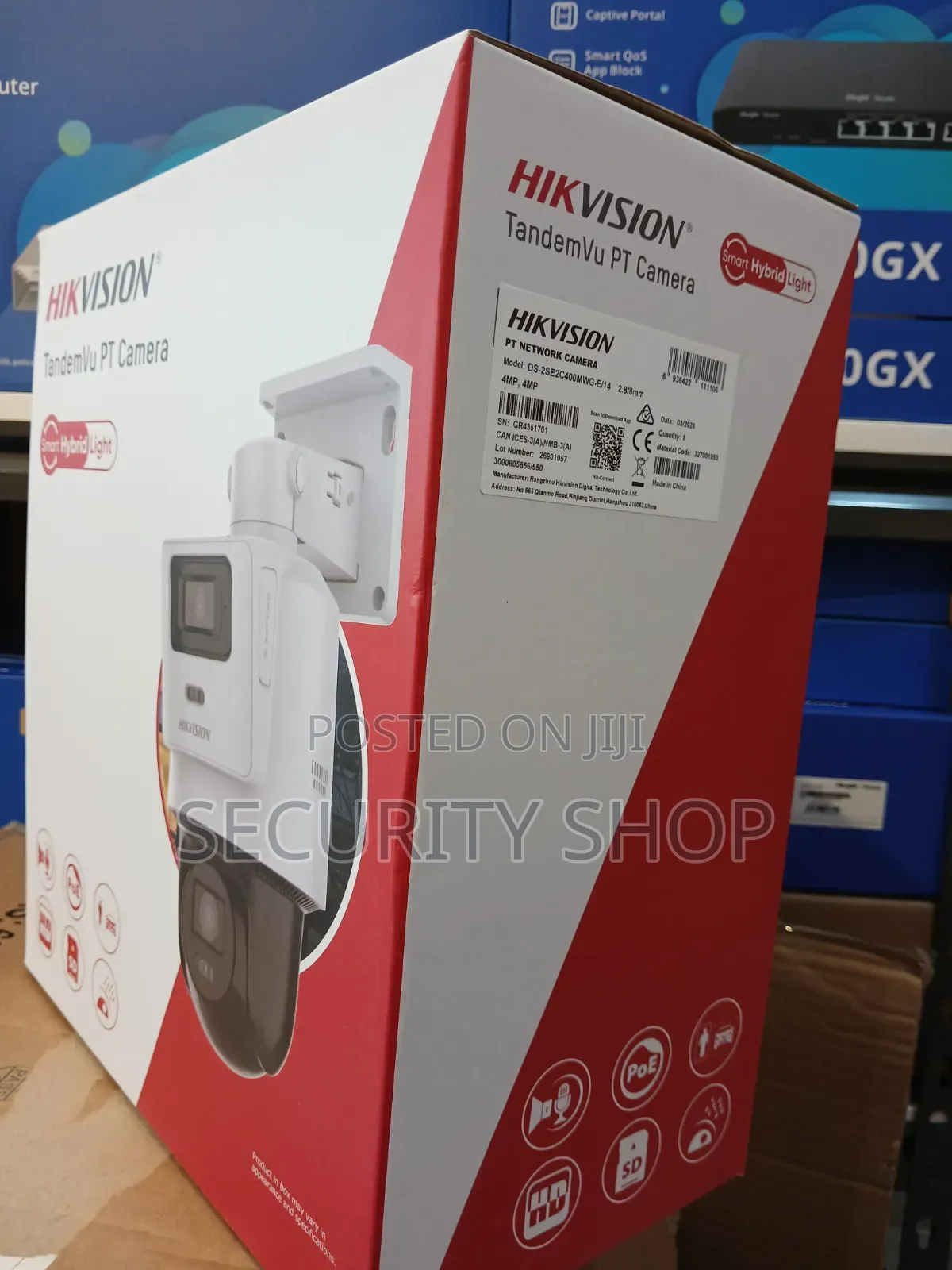 TandemVu IP PT Camera