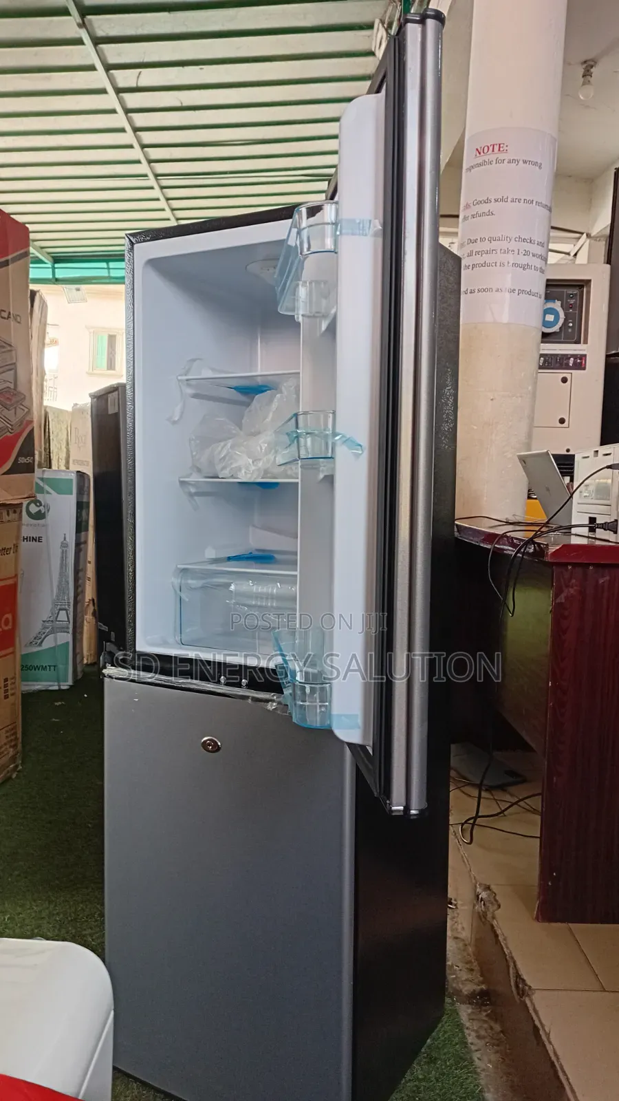 Nasco 158L Refrigerator – Spacious Double Door Fridge