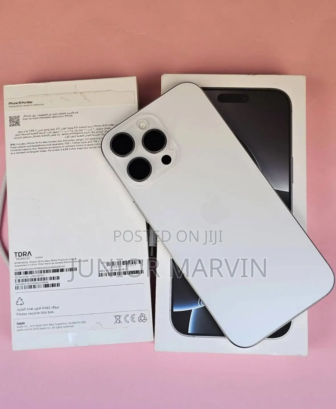 Apple iPhone 16 Pro Max 256 GB Silver