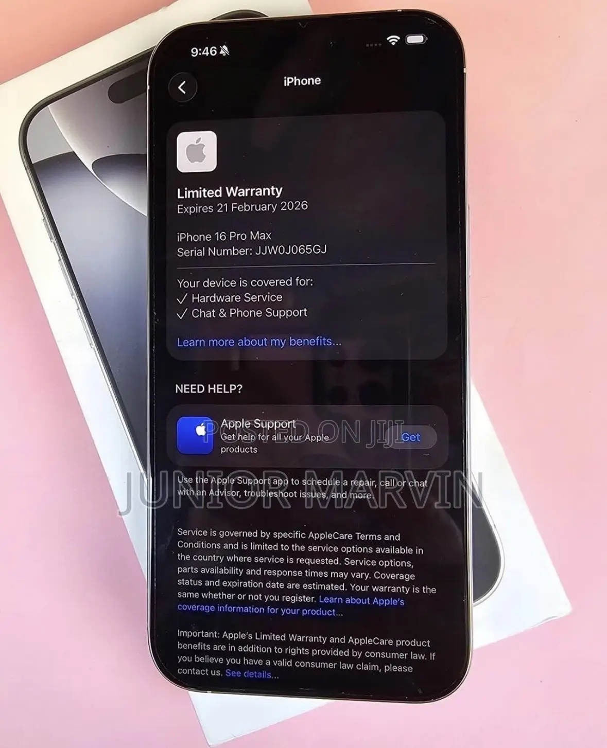 Apple iPhone 16 Pro Max 256 GB Silver