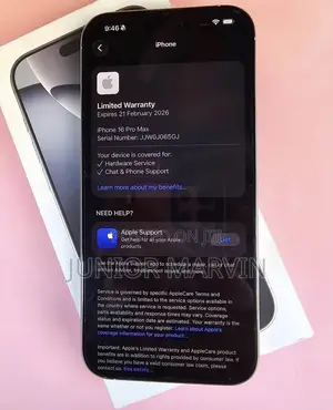 Apple iPhone 16 Pro Max 256 GB Silver