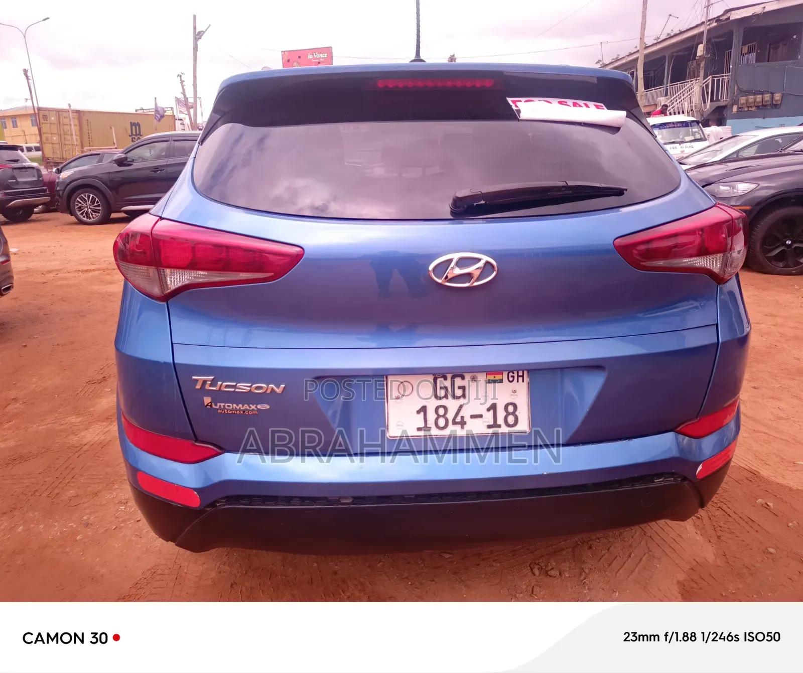 Hyundai Tucson 2017 Blue