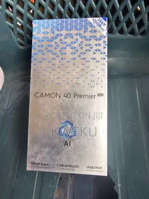 New Tecno Camon 40 Premier 5G 256 GB Black