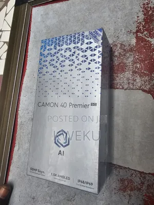 New Tecno Camon 40 Premier 5G 256 GB Black