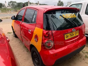 Kia Morning 2010 Red