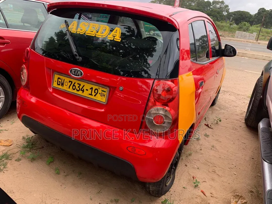 Kia Morning 2010 Red