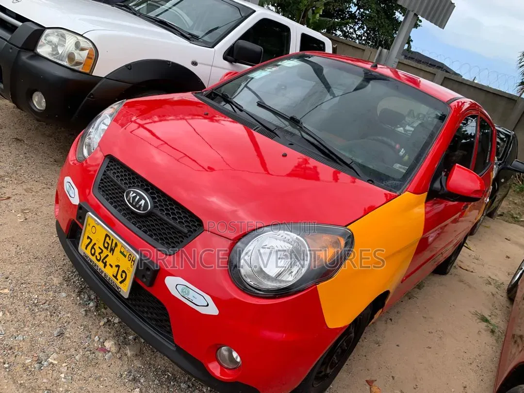 Kia Morning 2010 Red