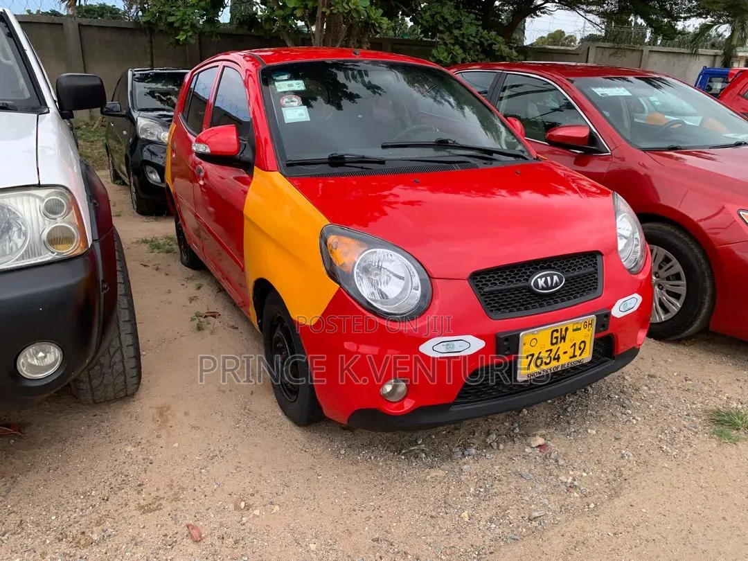 Kia Morning 2010 Red