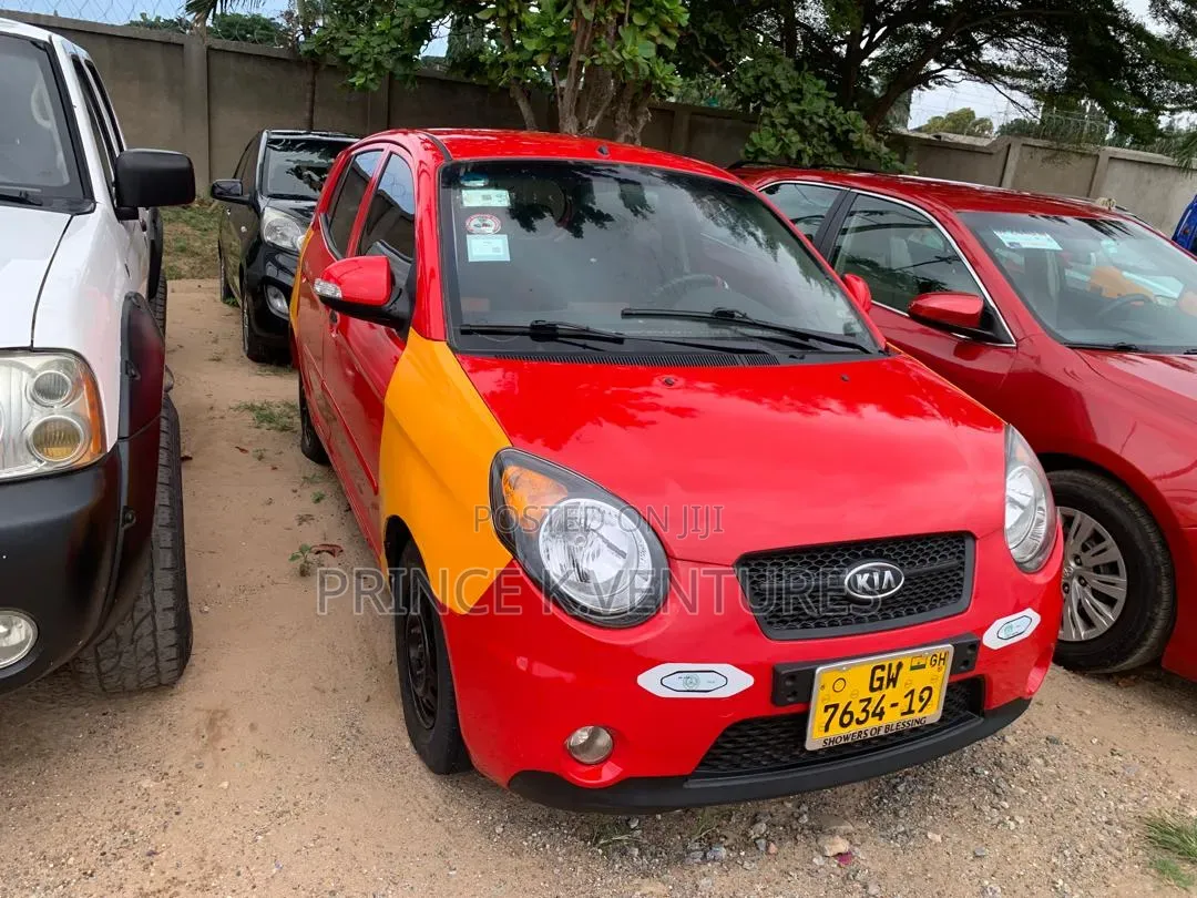 Kia Morning 2010 Red
