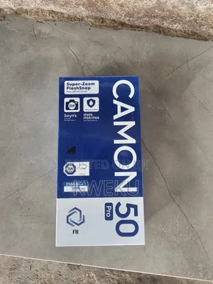 New Tecno Camon 50 Pro 256 GB Black