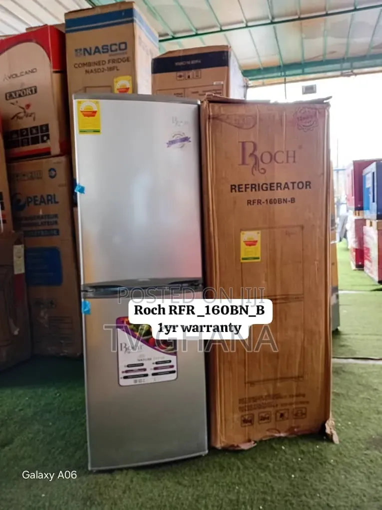 Roch RFR-160BN-B 142L Double Door Refrigerator142L