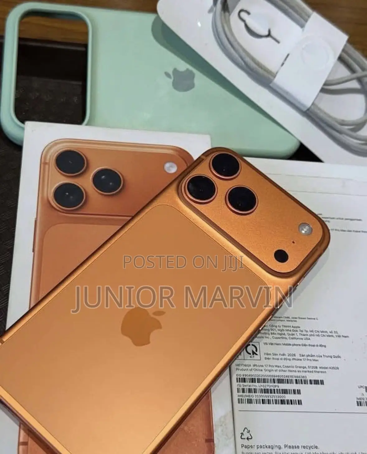 Apple iPhone 17 Pro Max 256 GB Orange