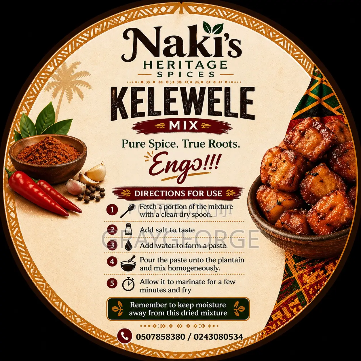 Naki’s Kelewele Spices