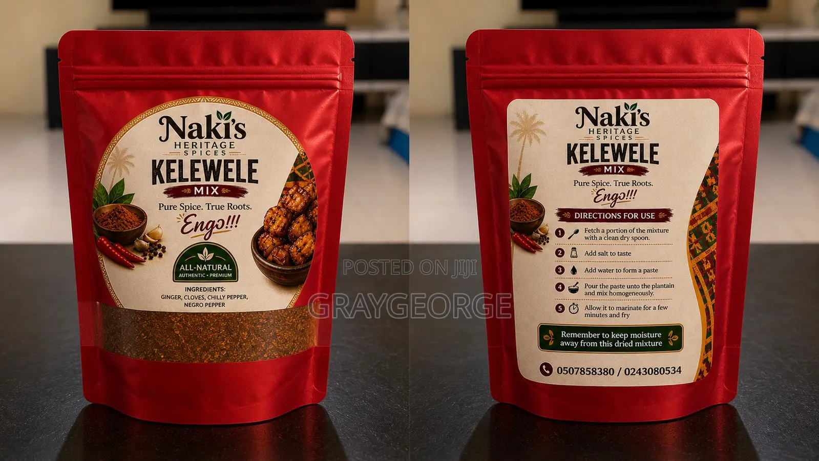 Naki’s Kelewele Spices