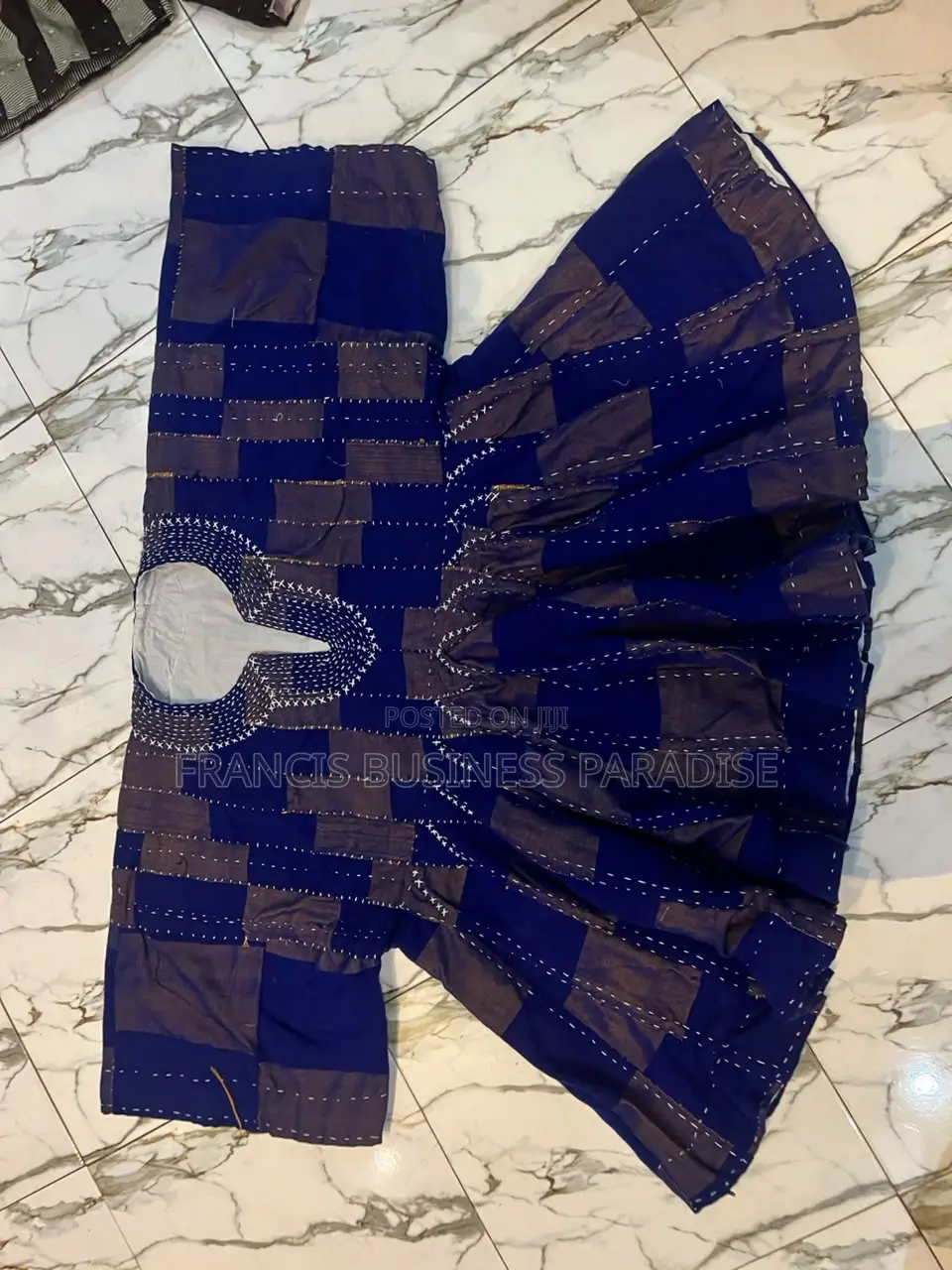 Authentic Handmade Ghanaian Fugu (Northern Smock) - Assorted Colors.