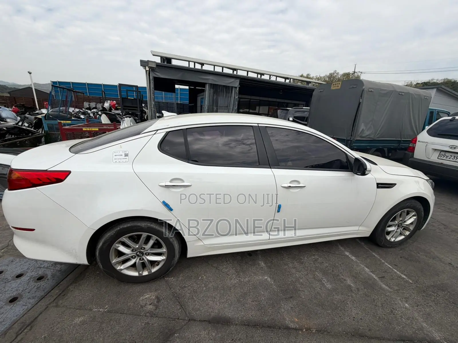 Kia K5 2.0 T-GDI 2015 White