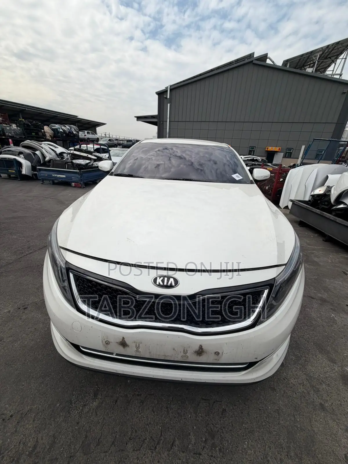 Kia K5 2.0 T-GDI 2015 White