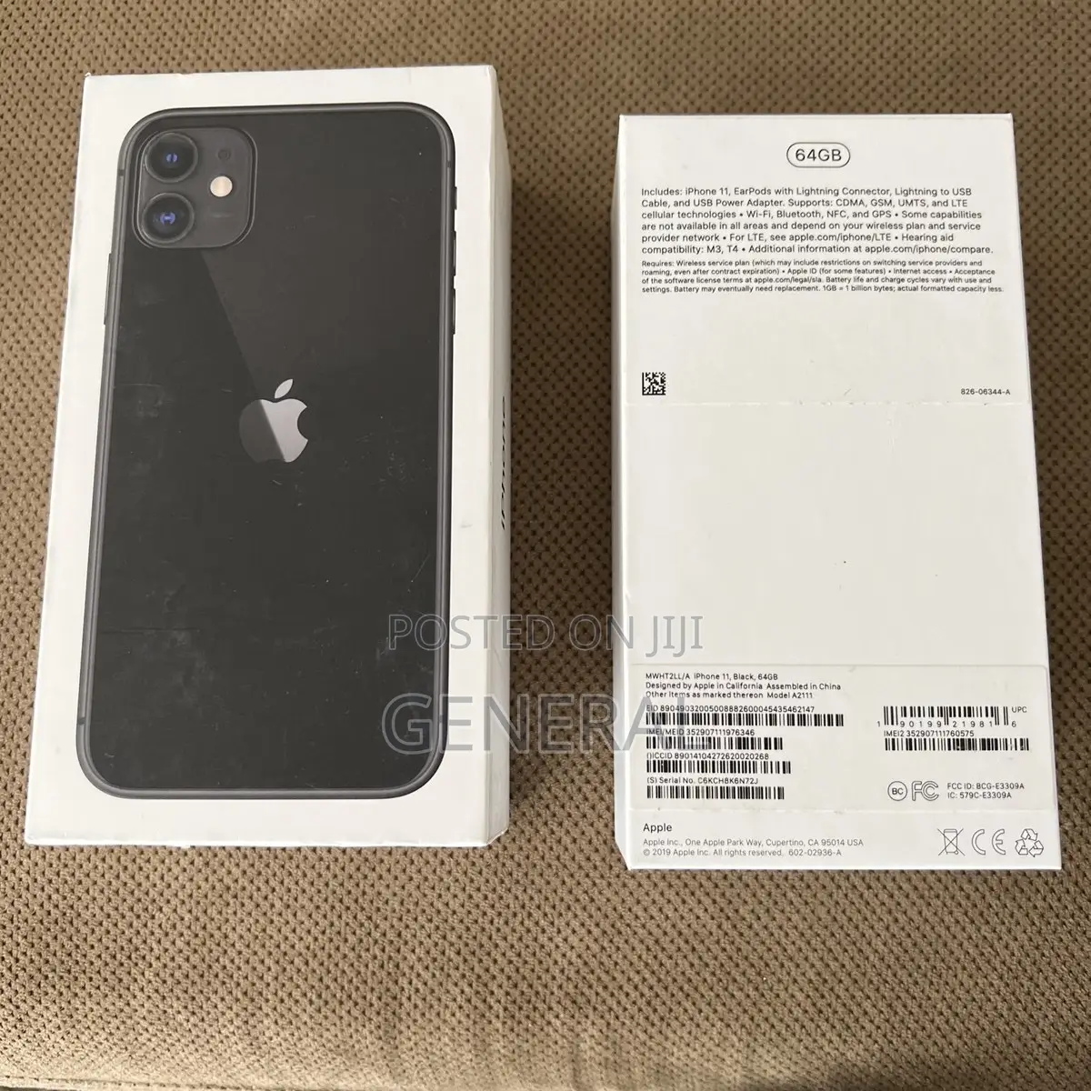 Apple iPhone 11 64 GB Black