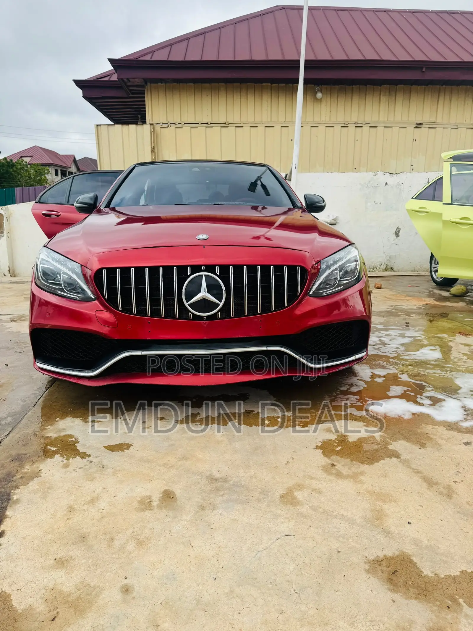 Mercedes-Benz C300 Sport Sedan RWD (2.0L 4cyl 7A) 2016 Red