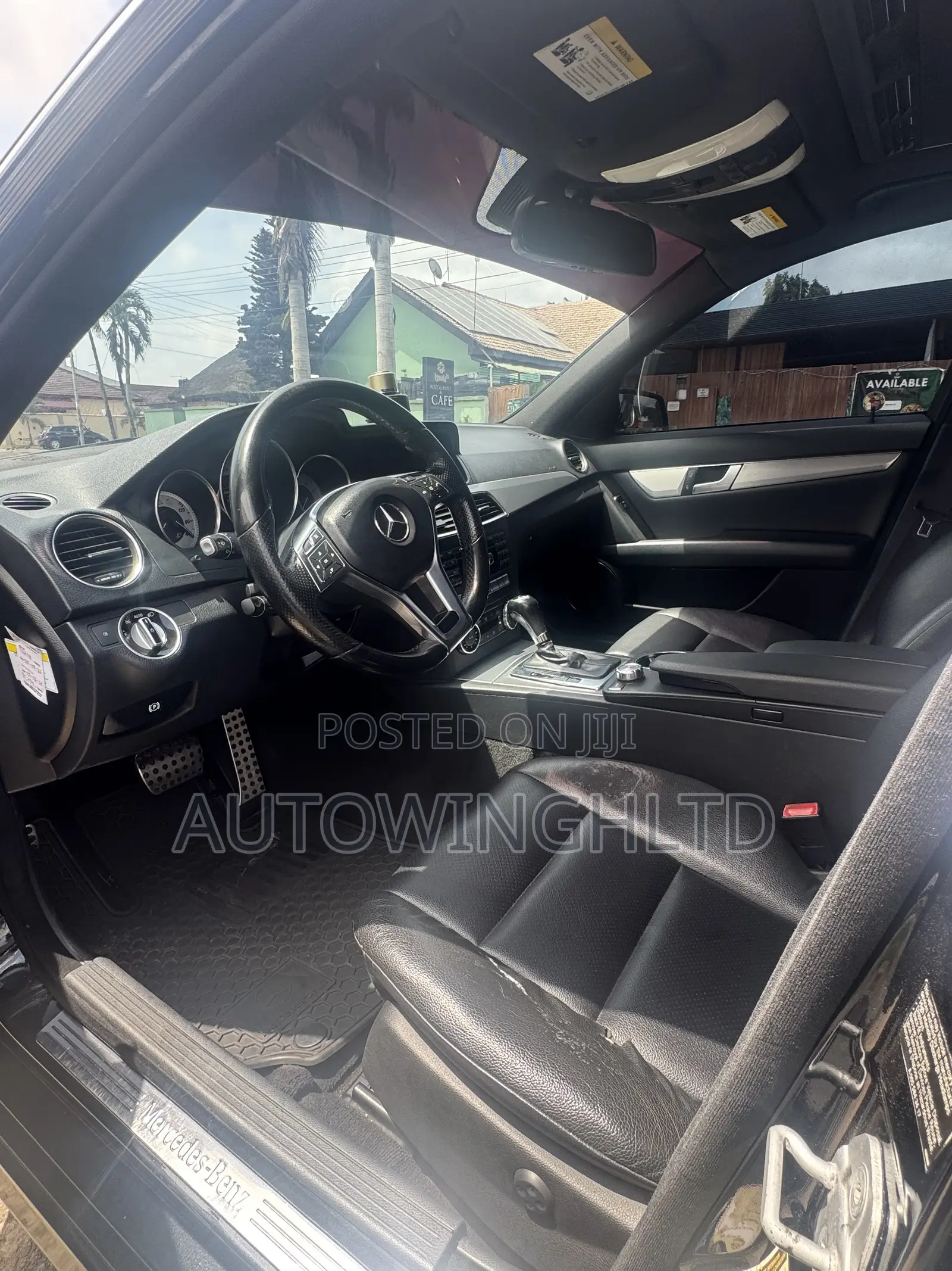 Mercedes-Benz C300 Sport 4Matic Sedan AWD (3.5L 6cyl 7A) 2013 Black