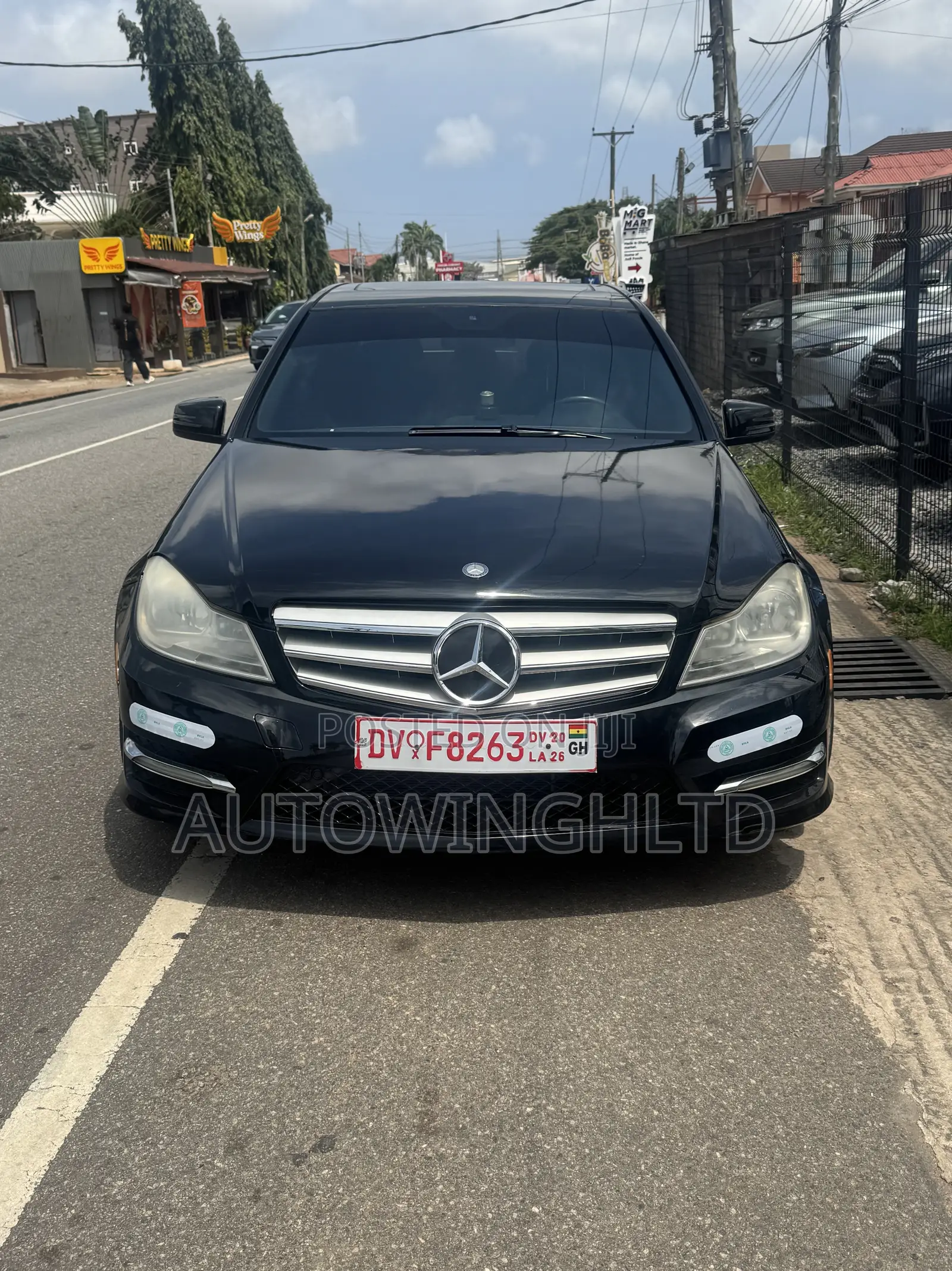 Mercedes-Benz C300 Sport 4Matic Sedan AWD (3.5L 6cyl 7A) 2013 Black