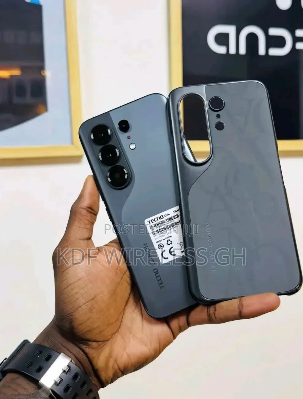 New Tecno Camon 50 Pro 256 GB Black