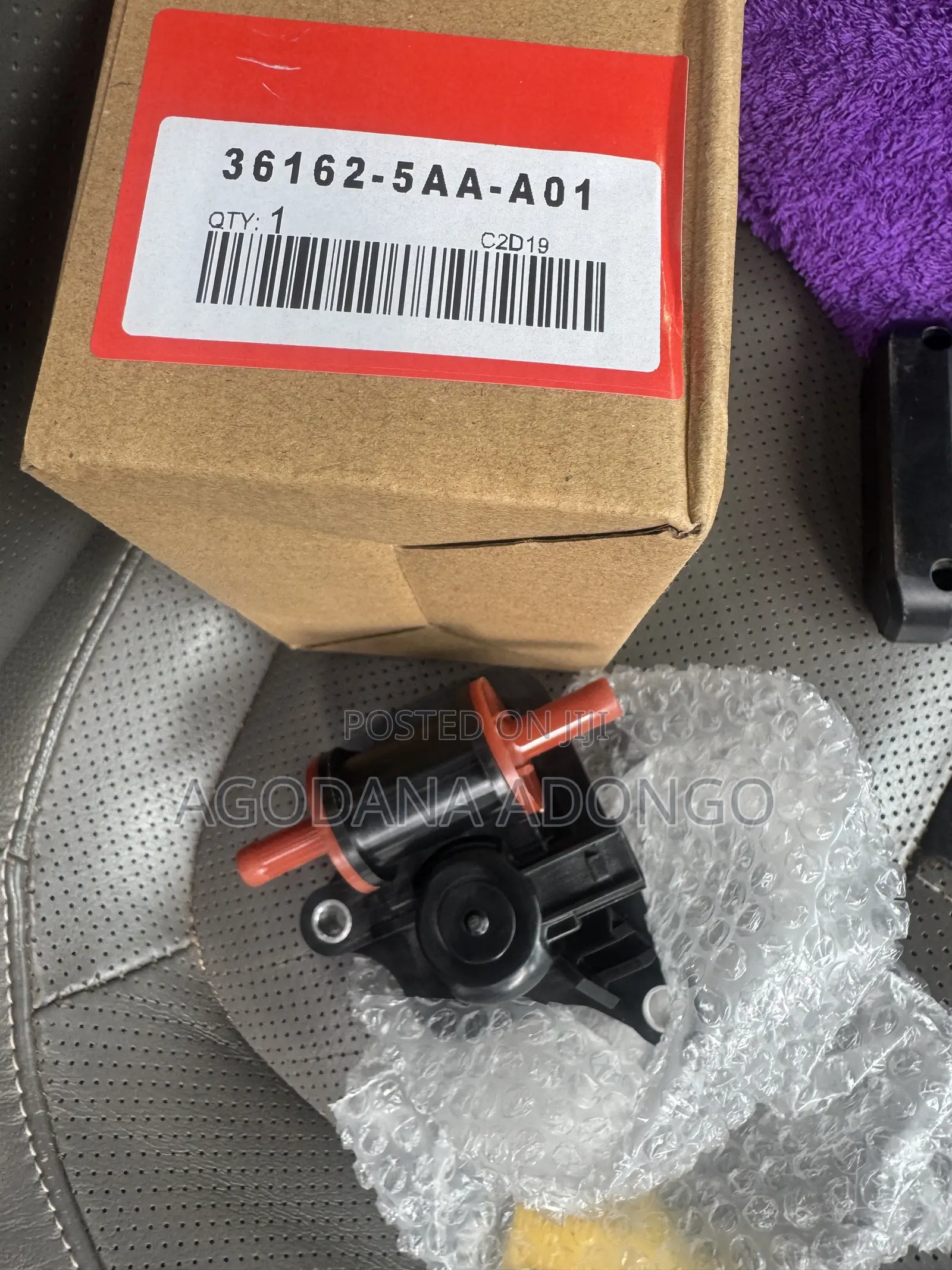 Honda Accord, Civic and CR-VEVAP Solenoid Valve