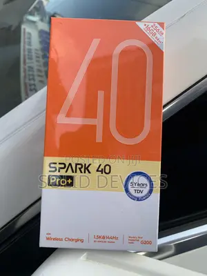 New Tecno Spark 40 Pro+ 256 GB Black