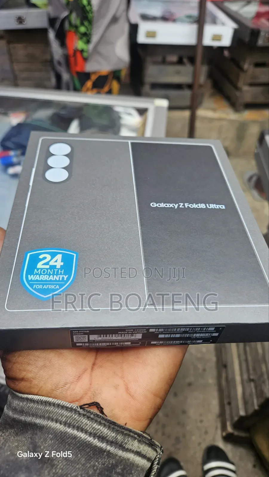 New Samsung Galaxy Z Fold8 512 GB Black