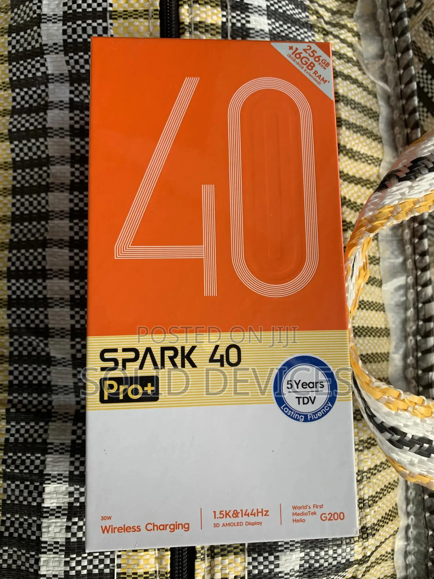 New Tecno Spark 40 Pro+ 256 GB Blue