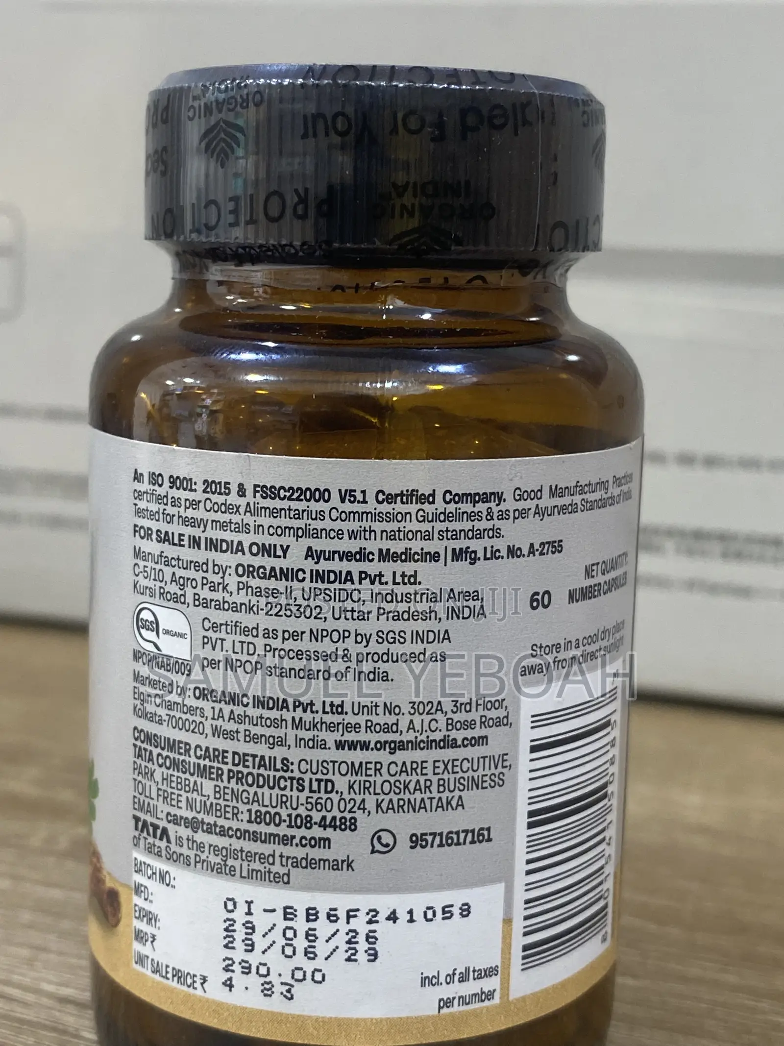 Organic India Liver Kidney Care