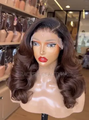 16 Inches Vietnamese SDD Bouncy With 6x6 Chocolate Brown