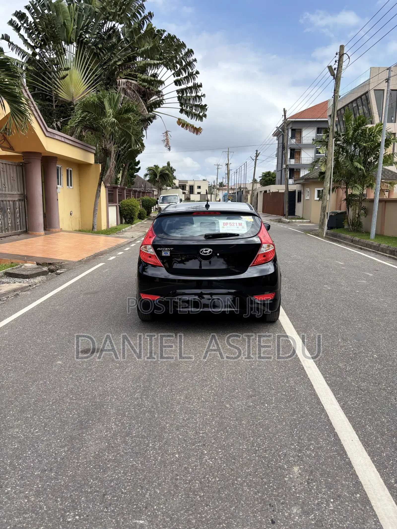 Hyundai Accent SE Hatchback 2016 Black