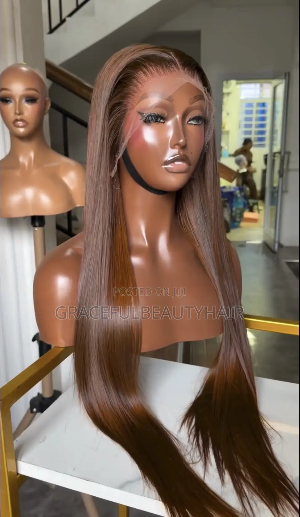 26 Inches Vietnamese SDD Bone Straight With 13x6 Hd Frontal Chocolate
