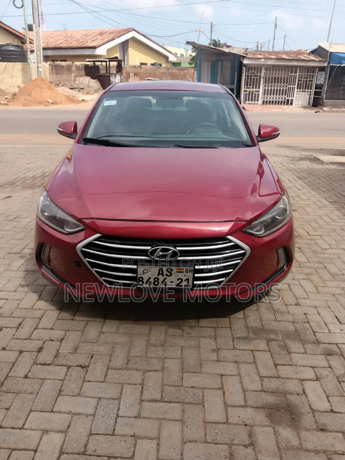 Hyundai Elantra 2017 Red