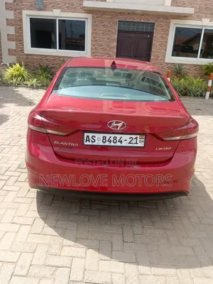 Hyundai Elantra 2017 Red