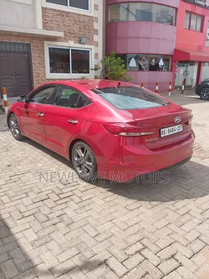 Hyundai Elantra 2017 Red