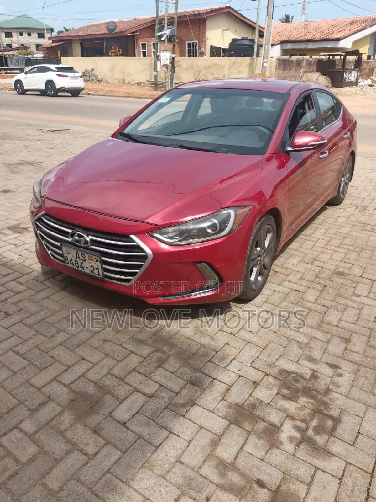 Hyundai Elantra 2017 Red