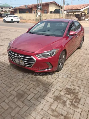 Hyundai Elantra 2017 Red