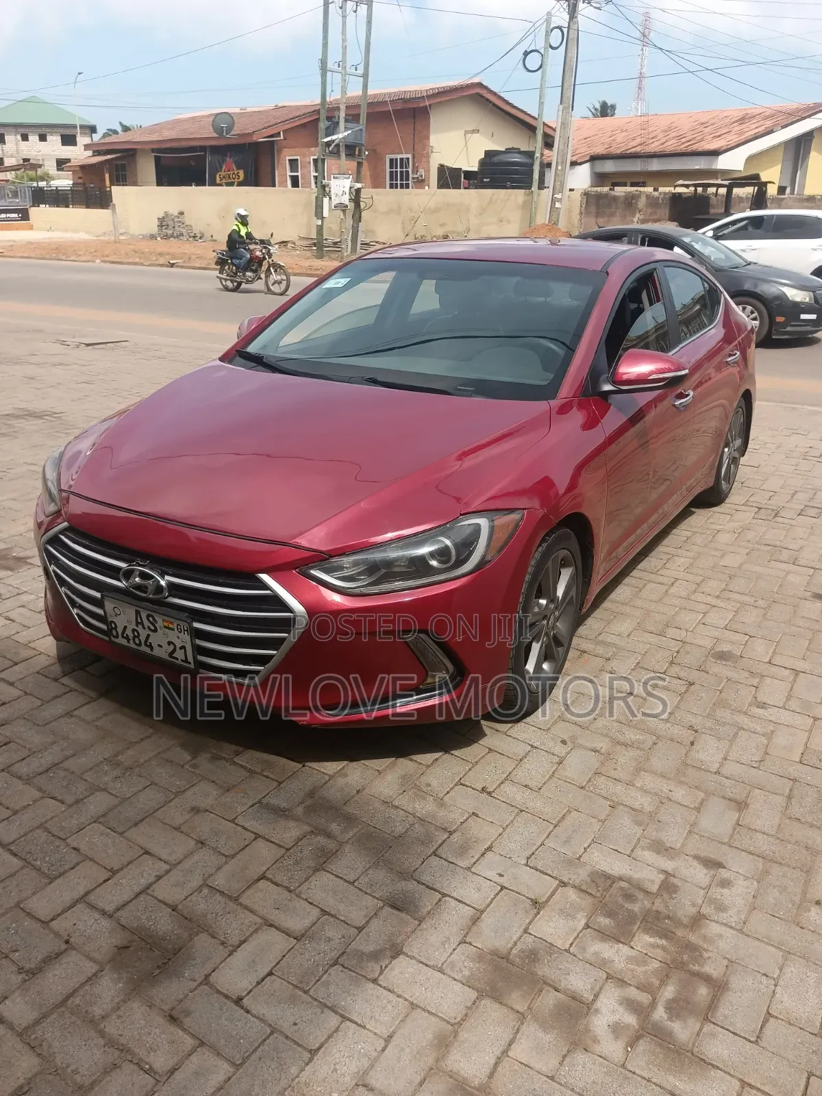 Hyundai Elantra 2017 Red