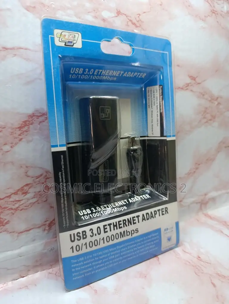 Gigabit USB 3.0 Ethernet LAN Adapter 10/100/1000Mbps