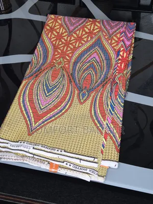 Stylish and Shiny African Print Available in 6 Yards